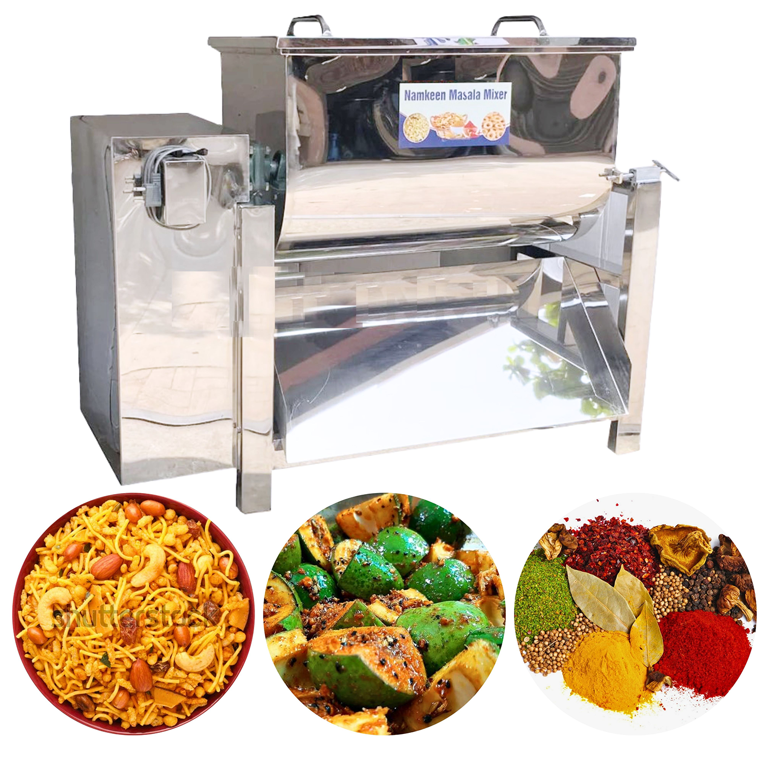 Namkeen Masala Mixer (Ribbon Blender)